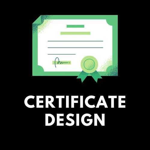 Certificate design