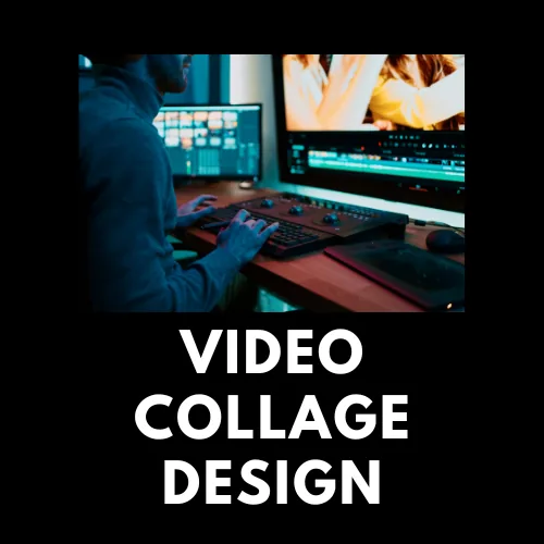 Video collage design