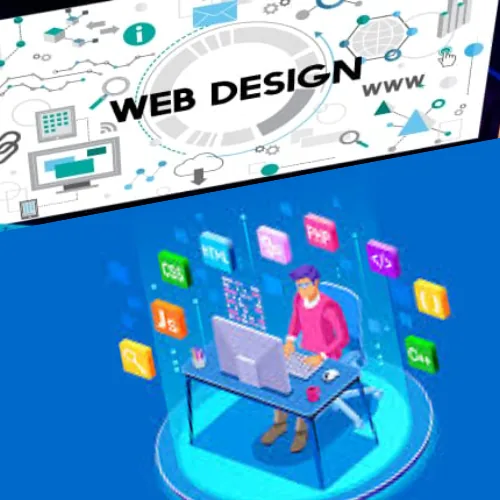 Website design and development design example